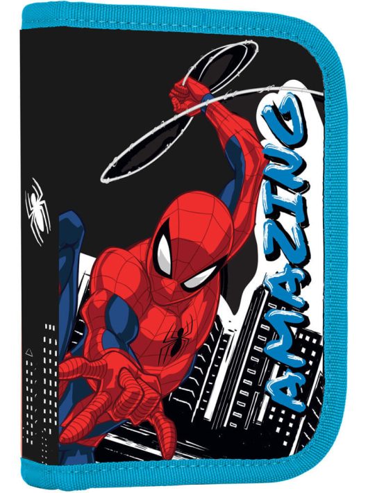 Pókember tolltartó klapnis, üres, Amazing Spiderman