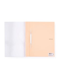 Gyorsfűző, PVC, A/4, PASTELINI, pasztell barack