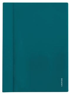 Gyorsfűző, PVC, A/4, VERDE, petrol színű