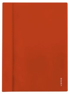 Gyorsfűző, PVC, A/4, VERDE, téglaszínű