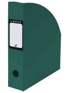 Irattartó papucs A/4, PVC, VERDE, mélyzöld