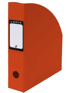 Irattartó papucs A/4, PVC, VERDE, téglaszínű