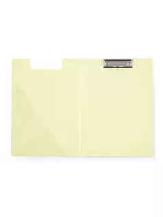   Felírótábla, fedeles, A/4, PVC, PASTELINI, pasztell sárga