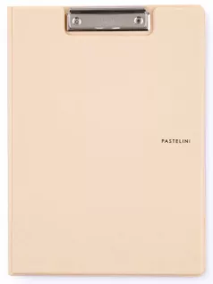   Felírótábla, fedeles, A/4, PVC, PASTELINI, pasztell barack