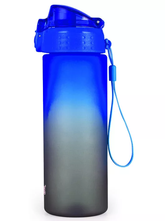 Oxybag kulacs, 600 ml, BPA mentes, OXY Click Ombre fekete-kék
