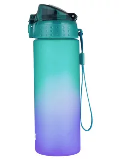   Oxybag kulacs, 600 ml, BPA mentes, OXY Click Ombre lila-zöld