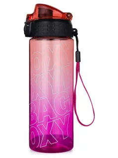   Oxybag kulacs, 600 ml, BPA mentes, OXY Click Rose, rózsaszín, átlátszó
