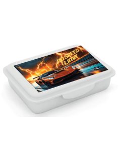 Autós uzsonnás doboz kivehető rekesszel, OXY