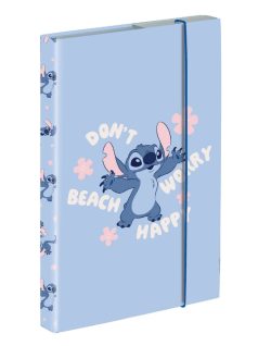 Stitch füzetbox A/5, Don't worry, beach happy