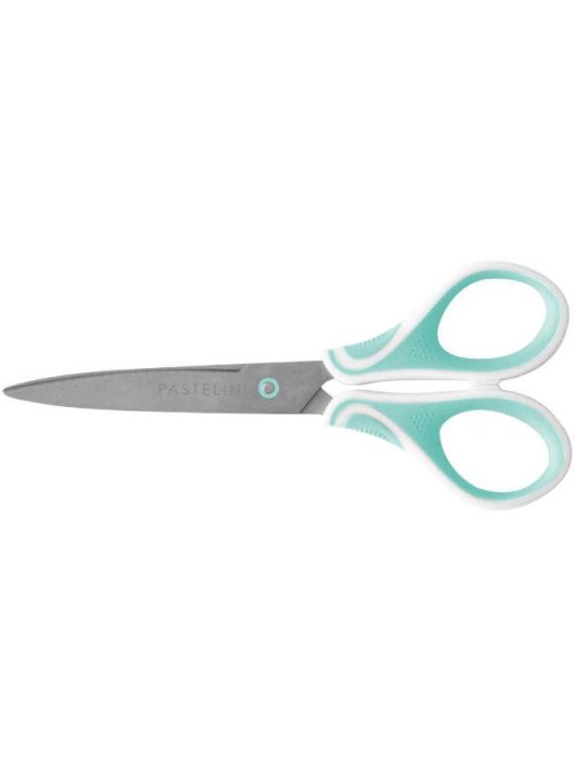 Olló, iskolai, irodai, 18cm, OXY Pastelini, pasztell zöld
