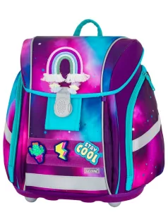   OXY Premium Light mágneszáras iskolatáska szett tolltartóval és tornazsákkal, Dream