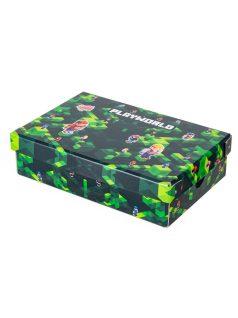   Minecraft mintás tároló doboz, kicsi, 355x240x95mm, Playworld