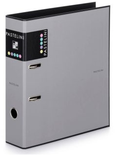   Emelőkaros iratrendező, A/4, 70mm, PASTELINI, pasztell szürke