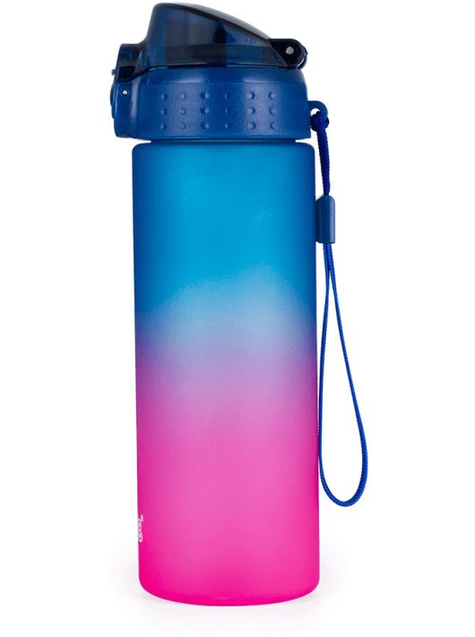 Oxybag kulacs, 600 ml, BPA mentes, OXY Click Ombre kék-rózsaszín