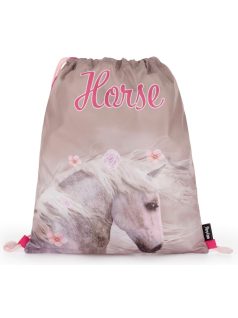 Lovas tornazsák 30x37cm, Horse Romantic, fehér ló
