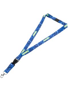 Focis kulcstartó, nyakba akasztós, 46x2cm, sötétkék