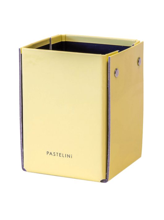 Asztali ceruzatartó PASTELINI, pasztell sárga