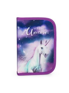 Pegazus tolltartó klapnis, üres, lila-rózsaszín