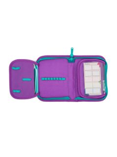 Pegazus tolltartó klapnis, üres, lila-rózsaszín