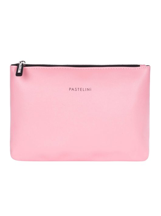 Kozmetikai táska, neszeszer, 210x145x10mm, PASTELINI, pasztell rózsaszín