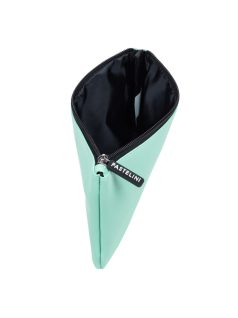   Kozmetikai táska, neszeszer, 210x145x10mm, PASTELINI, pasztell zöld