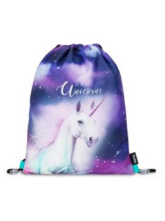 Pegazus tornazsák 30x37cm, lila-rózsaszín