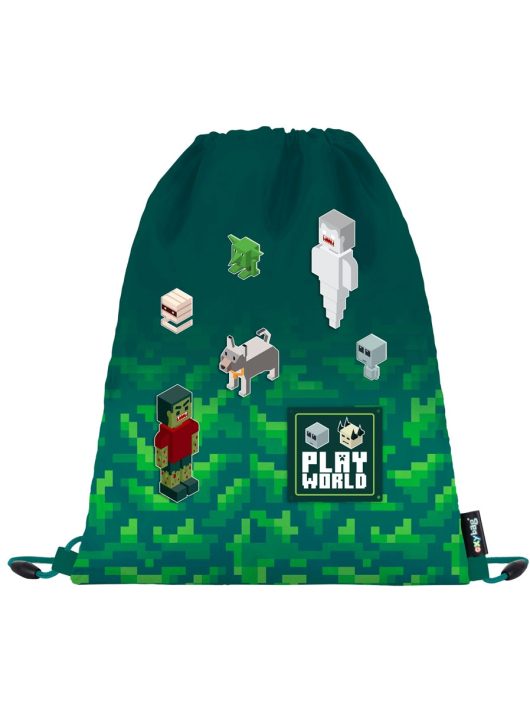Minecraft mintás tornazsák 30x37cm, OXY 2026, Playworld