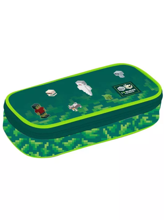 Minecraft mintás tolltartó, beledobálós, OXY 2026 Playworld