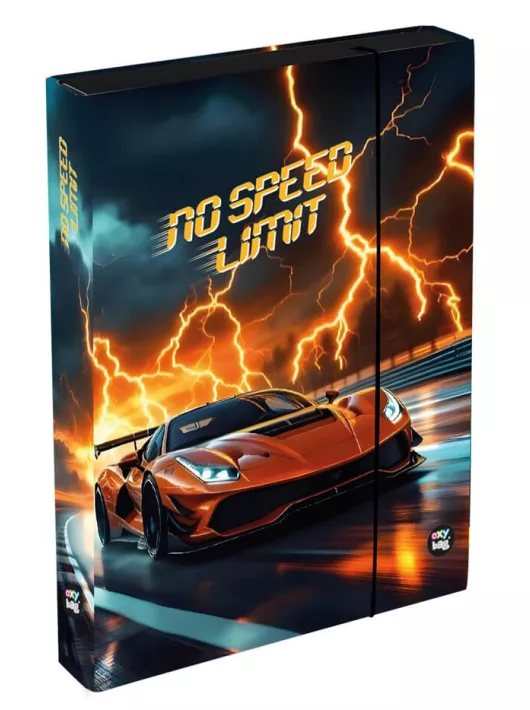Autós füzetbox A/5, jumbo, OXY 2026 Car 2