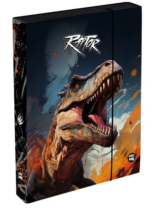 Dinoszaurusz füzetbox A/4, jumbo, OXY 2026 Dino