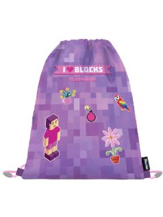   Minecraft mintás tornazsák 30x37cm, OXY 2026, Playworld Girl