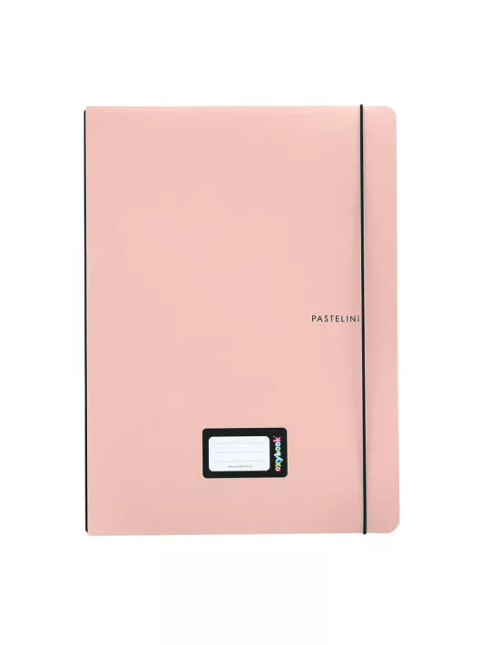 OXYbook füzet A/5, 40 lapos, vonalas, PASTELINI, pasztell barack