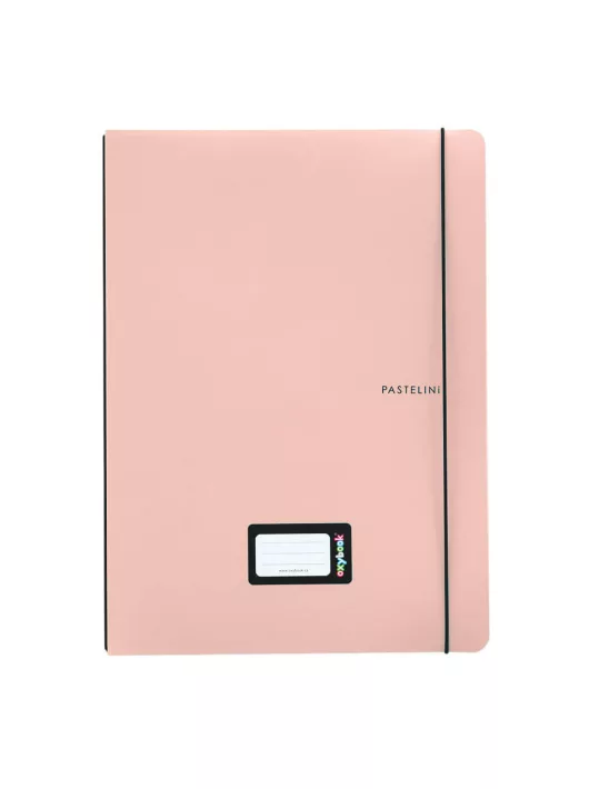 OXYbook füzet A/4, 40 lapos, vonalas, PASTELINI, pasztell barack
