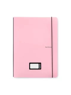   OXYbook füzet A/4, 40 lapos, vonalas, PASTELINI, pasztell rózsaszín