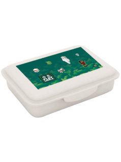   Minecraft mintás uzsonnás doboz kivehető rekesszel, OXY, Playworld