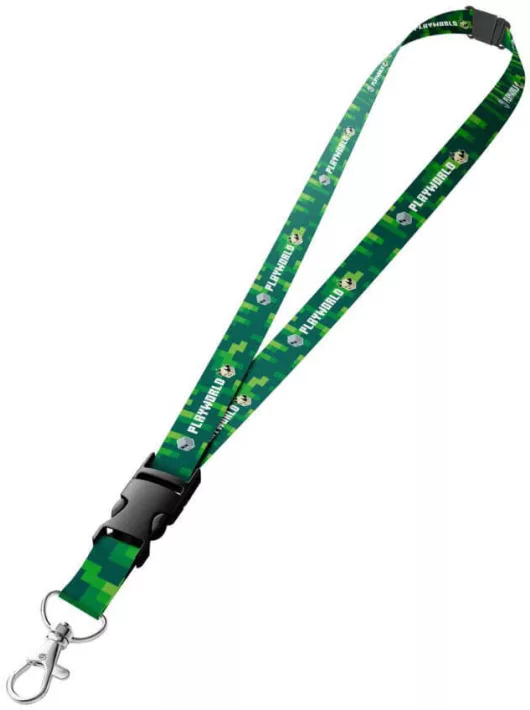 Minecraft mintás kulcstartó, nyakba akasztós, 55x2cm, OXY 2026 Playworld