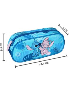   Stitch tolltartó, beledobálós, ovális, 9,5x22,5x9cm, Lilo & Stitch