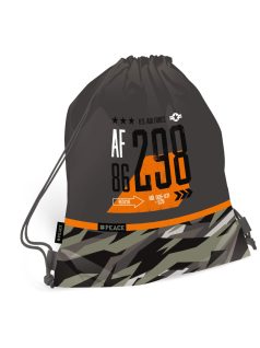 Military tornazsák 33x43cm, #Peace Air