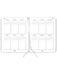   PlanAll Classic heti tervező, B5, keményfedeles, 2026, Live