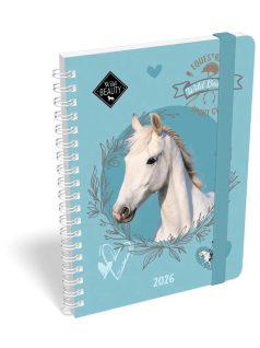   Lizzy Calendar heti tervező, B/6, spirál, 2026, Wild Beauty Sport Club