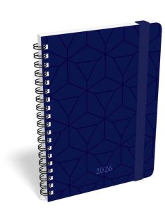 Lizzy Calendar heti tervező, B/6, spirál, 2026, Free Time