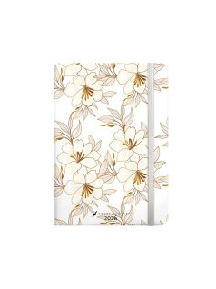   Dolce Blocco Secret Calendar, heti tervező, B6, 2026, Golden Blossoms