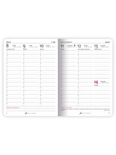 Dolce Blocco Secret Calendar, heti tervező, B6, 2026, I Am