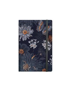   Dolce Blocco Secret Planner, heti tervező, 13x20cm, 2026, Twilight Butterfly