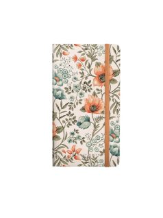   Dolce Blocco Secret Pocket Planner zsebnaptár, heti, 9,4x17cm, 2026, Nature's Garden