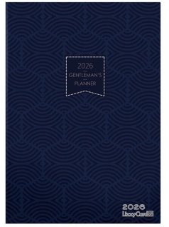   Lizzy Calendar határidőnapló, A/5, napi, szivacsos borító, 2026, For Men