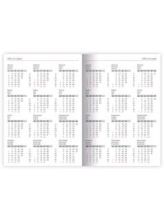   Lizzy Calendar határidőnapló, B/6, heti, keményfedeles, 2026, Paris