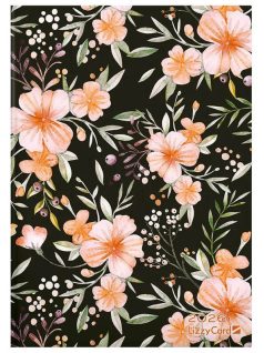   Lizzy Calendar határidőnapló, B/6, napi, keményfedeles, 2026, Black or orange