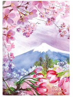   Lizzy Calendar határidőnapló, B/6, napi, keményfedeles, 2026, Mountain