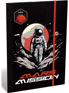 Űrhajós gumis mappa A/4, Lizzysuli, Mars Mission